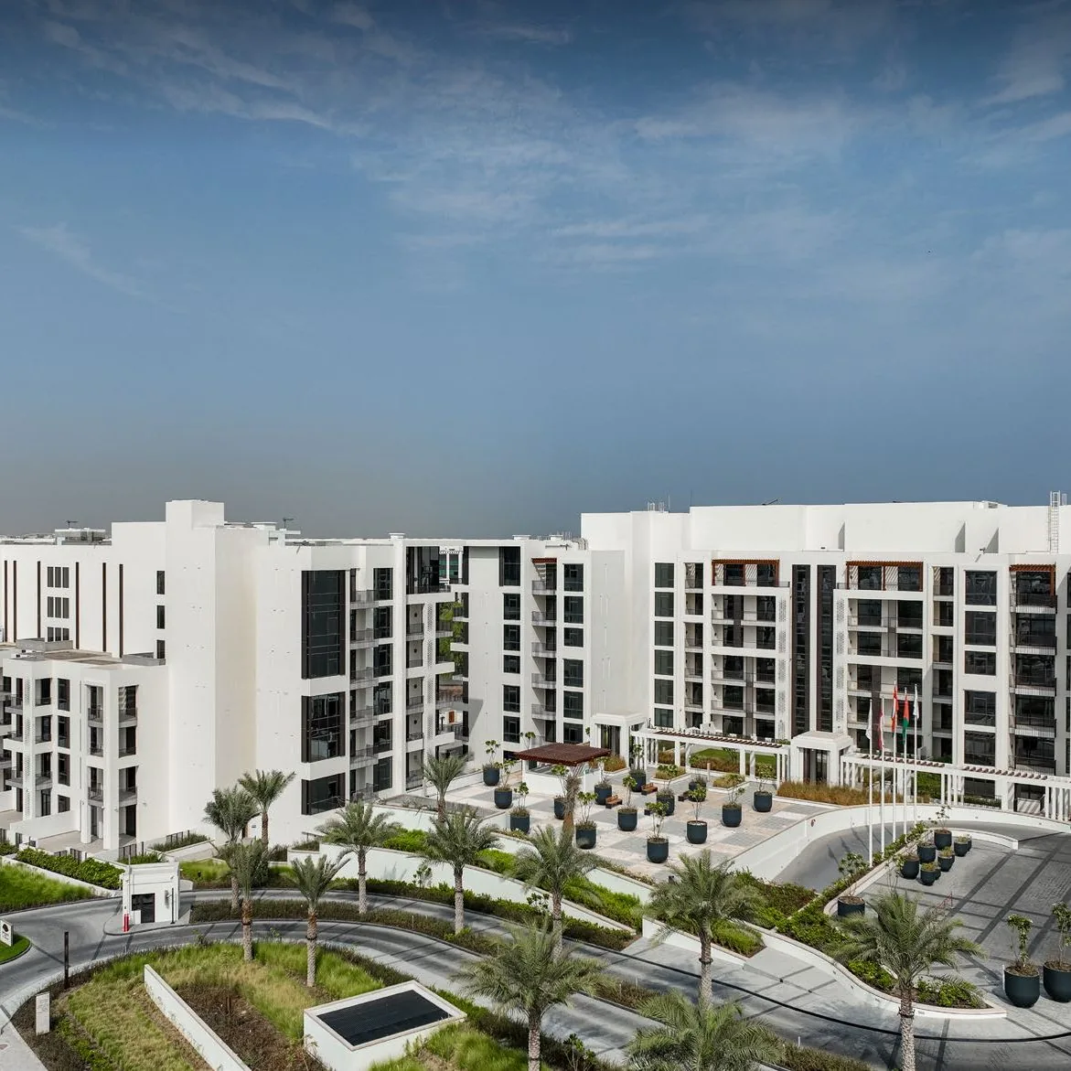 The Residences at Mandarin Oriental, Muscat seen from above