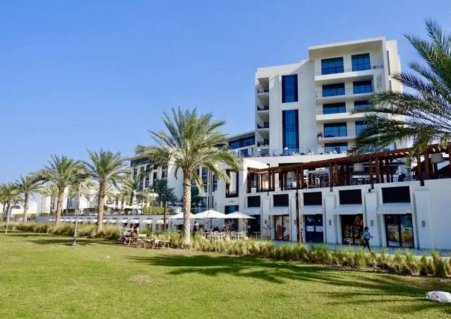 The residences on the beach promenade