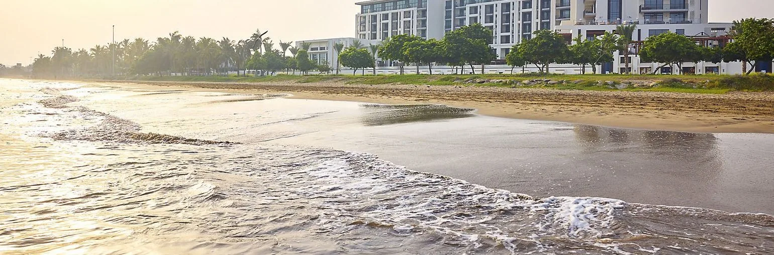 Beach promenade at Shatti Al Qurum