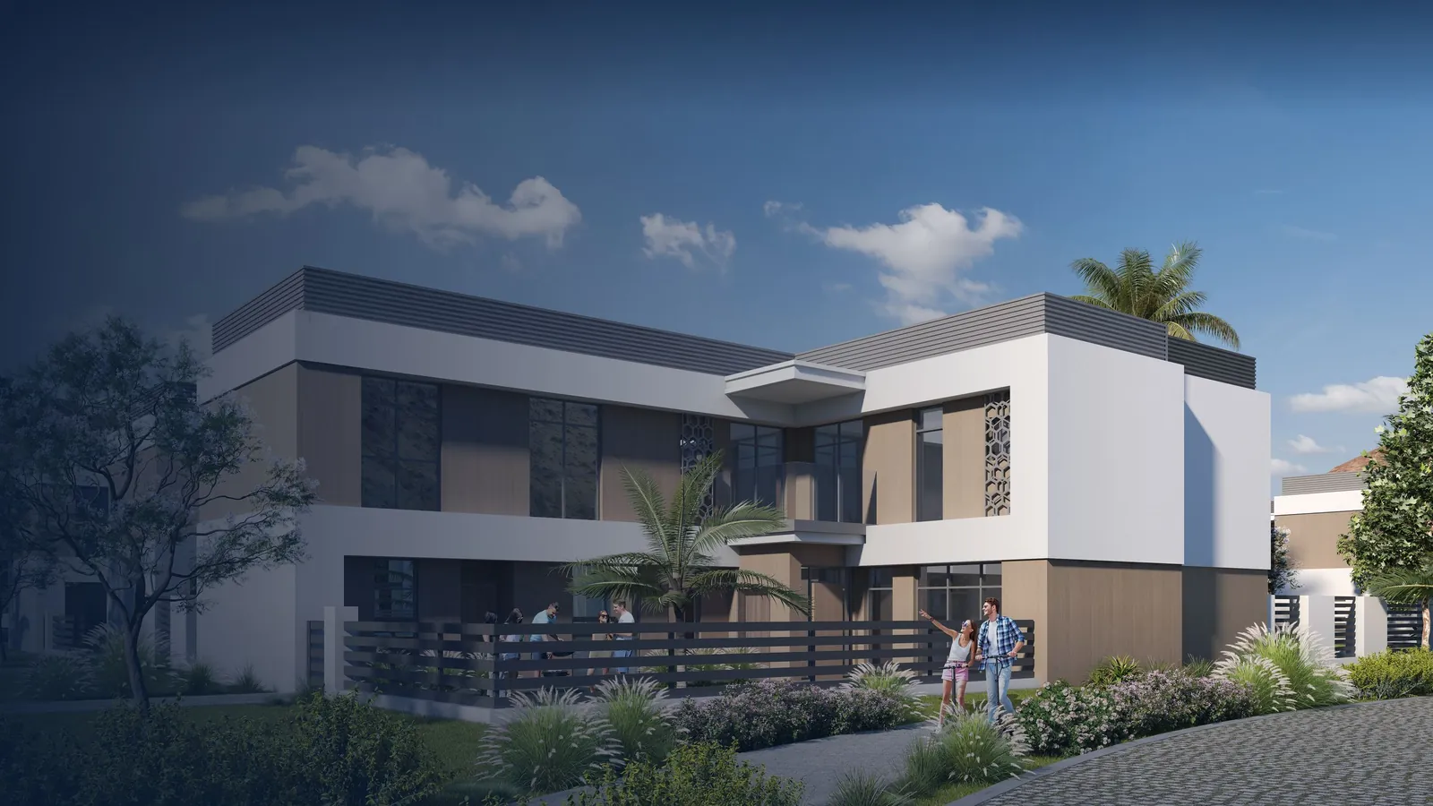 Courtyard villa in the Sustainable District