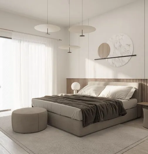 The Plaza apartment bedroom
