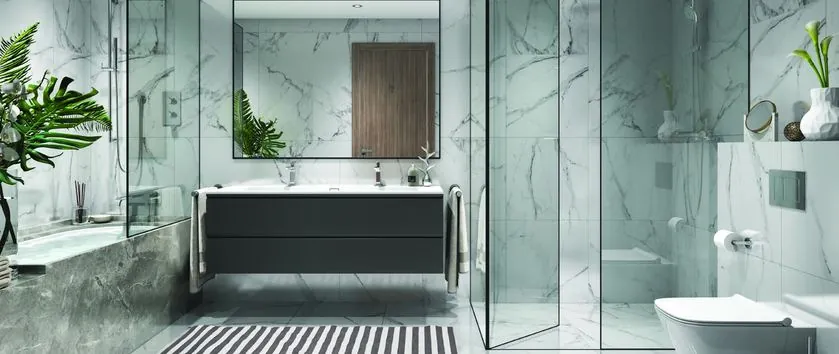 Garden villa bathroom