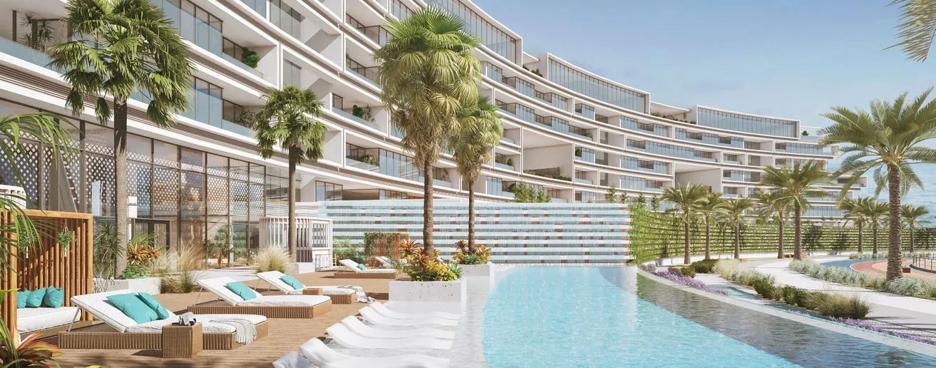 Residents' pool at The Arc