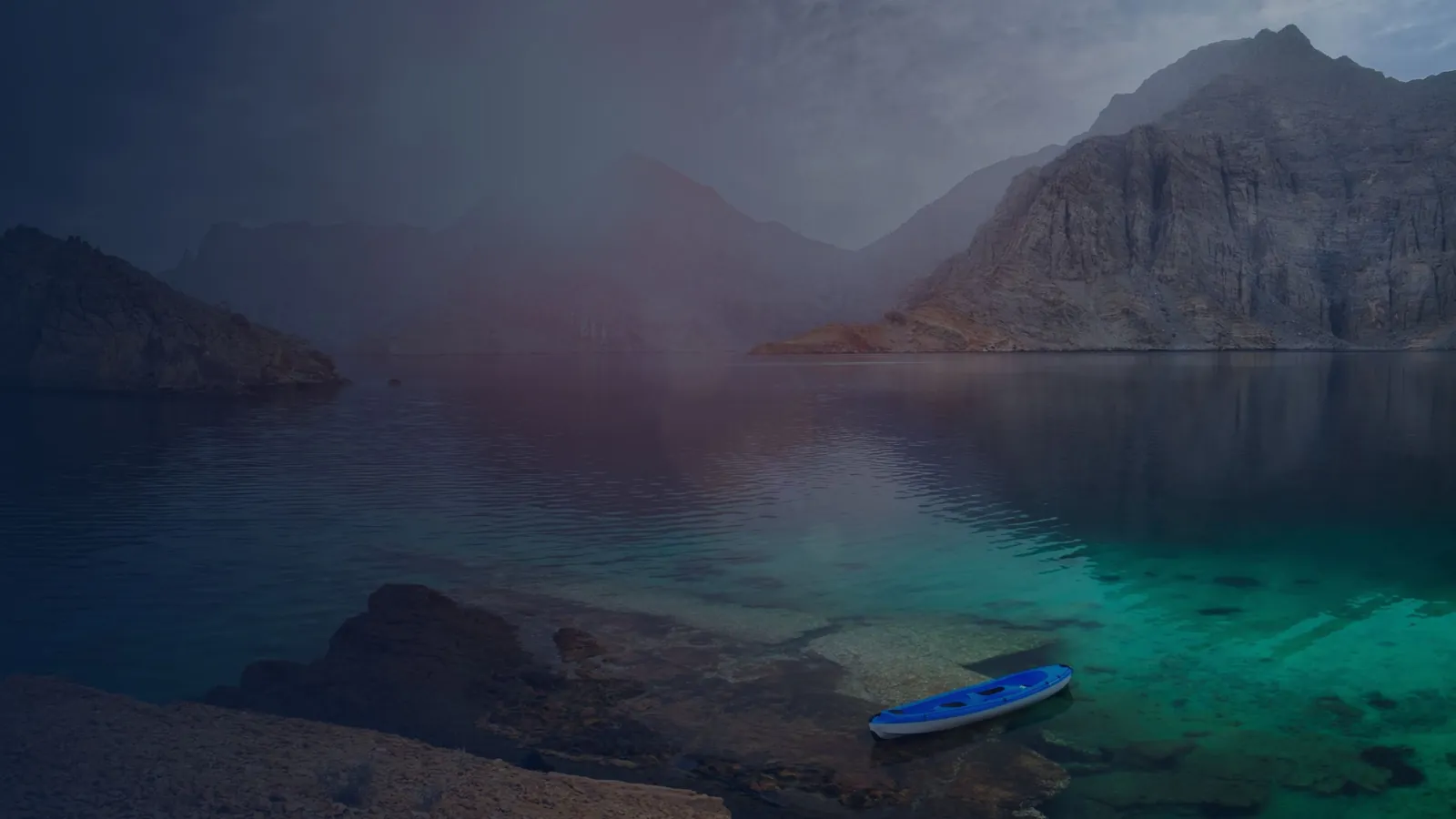 Mountains and sea at Yiti